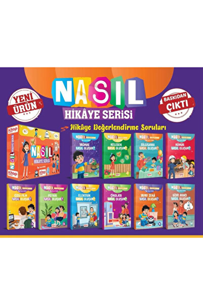 Kitap Kulübü Yayınları سلسلة كيف سلسلة قصص (10 كتب)