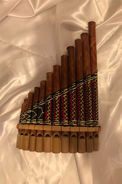 RaHan Κουδούνι γιόγκα για διαλογισμό Φενγκ Σούι Ξύλινο φλάουτο πανφλάουτο, μπαμπού πανφλάουτο, μουσικό όργανο, διακόσμηση, δώρο