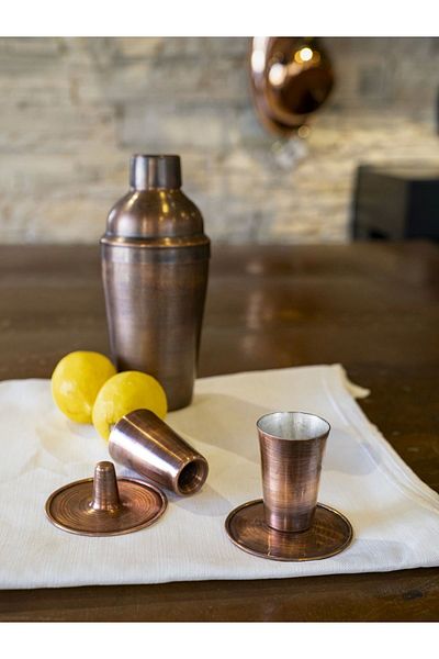 Bakır Concept COPPER SHOT CUP MEXICO OXIDE COLOR 2-PACK