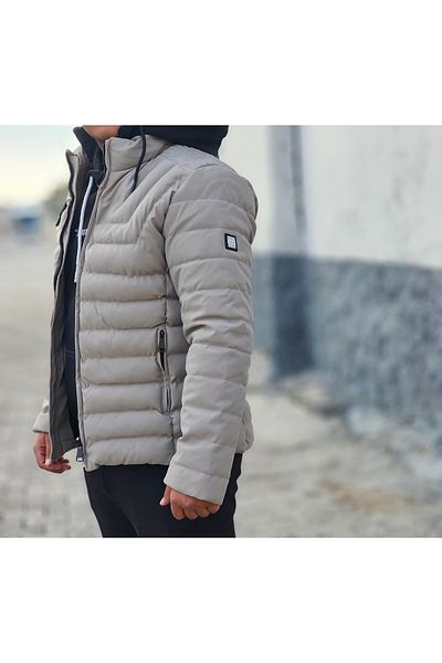 Malkan Men's Sports Carbon Leather Coat