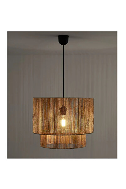 Tasarı Sanatı Ev Dekorasyonu Aydınlatma 2 Katlı İskandinav Rustik Tarz Bohem Avize ( Duy Dahildir)