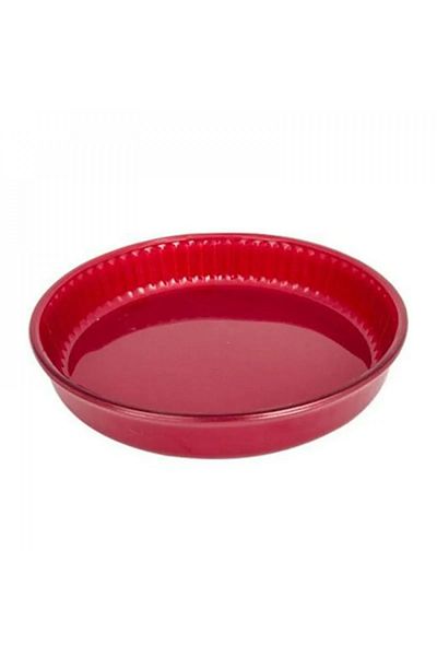 Paşabahçe Pasabahce Borcam in color Round Oven Glass Oven Tray 32 cm
