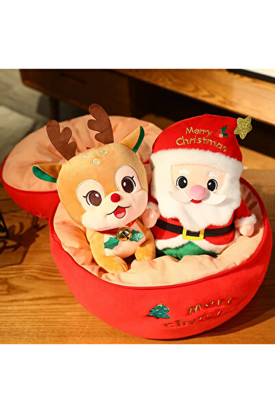 CeymSTecH Santa Claus Plush Toy - New Year's Cute, 23 cm