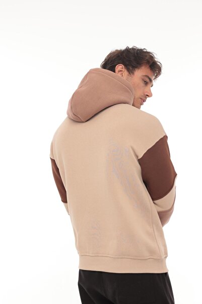 Miron High Nakışlı Sweatshirt Oversize-2315