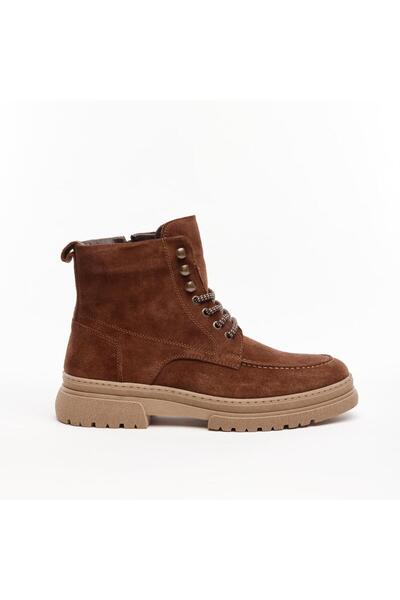derinet Günlük Hakiki Deri Süet Erkek Bot