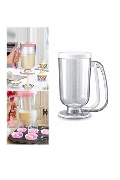 Timex Practical Scale Dough Portioner Apparatus Pancake Crepe Cake Dispenser Measured Cream Pourer Pourer