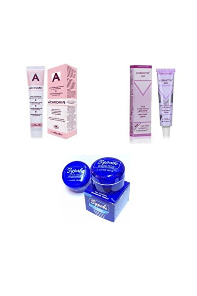 ZDRAVE Klasik + Achromin Leke Kremi + Achroactive Max Cilt Beyazlatıcı