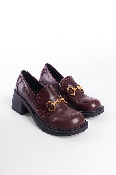 Capone Outfitters Damen-Loafer – Schuhe mit Metallschnalle