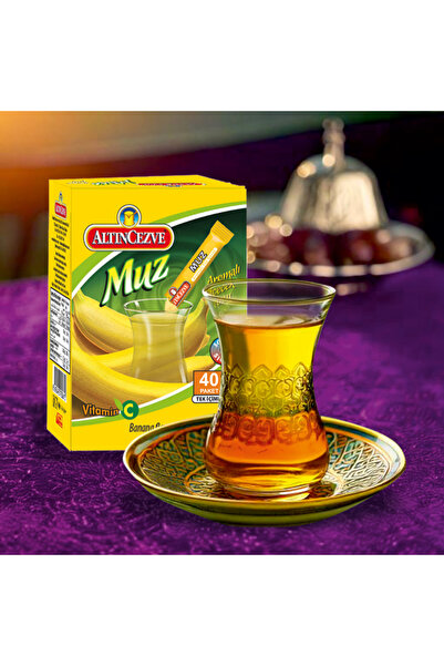 Altıncezve Muz Aromalı Tek Içimlik Içecek Tozu 40 X 1.5 gr