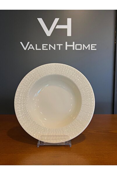 Paşabahçe Porselen LEON 26 cm 12'li Çukur Tabak