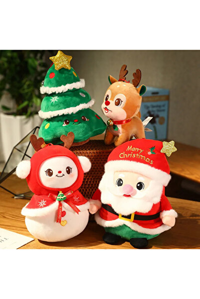 CeymSTecH Santa Claus Plush Toy - New Year's Cute, 23 cm