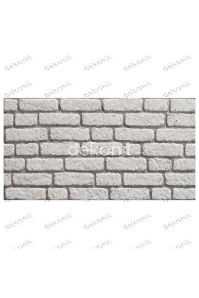 Dekonil 3 Boyutlu Tuğla Desenli Eps Strafor Dokulu Duvar Paneli 50x100 (2 ADET)