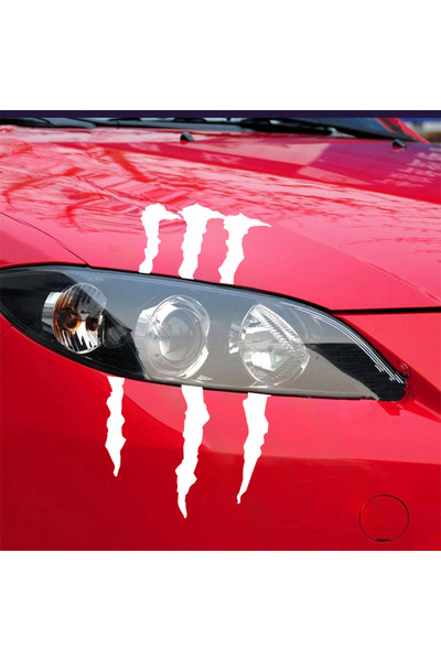 Sönmez Sticker Far İçin Pençe Sticker - Far Sticker - Oto Sticker - Araba Sti...