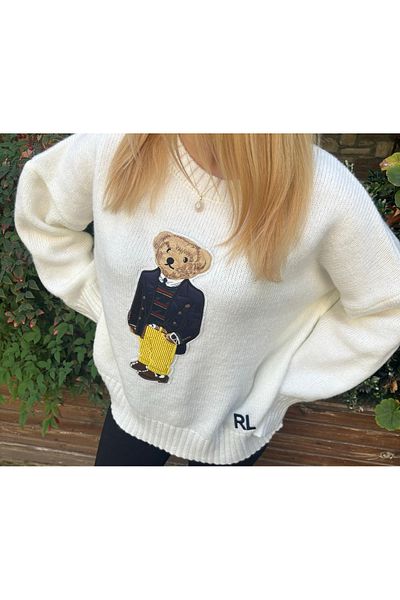 VOG PLUS Vibegaia Rl Teddy Bear Sweater