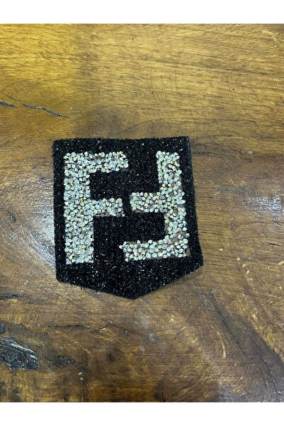 Gönülden Tasarım 10X8 CM ÜTÜ İLE YAPIŞAN F HARFLİ ARMA DİKİŞ APLİKE CEP ARMA ...