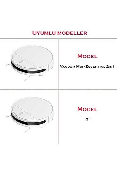 RotRever Mi Robot Vacuum Mop Essential 2 in 1 (Model- G1 / Mjstg1) Compatible 7-Piece Renewal Set