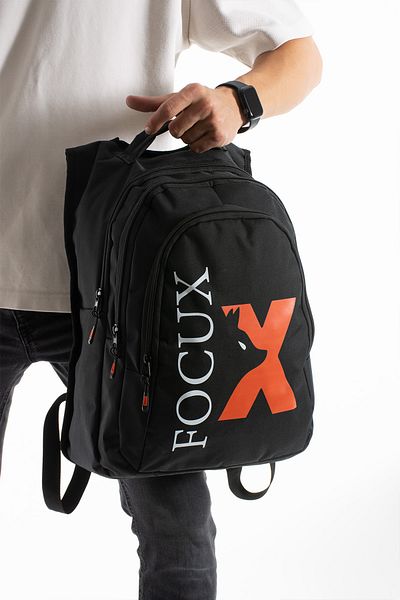 FOCUX Nil-07 Orthopedic High School School Bag - Bat, Multi-Eye, Large Volume and Sweat-Proof