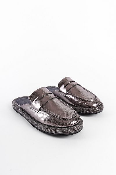 Capone Outfitters Γυναικείες παντόφλες Mel Stone Closed Toe