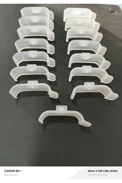 GRUP Zebra and Roller Blinds Mounting Bracket - 15 Pieces Tactical, Portray (Wide Case - 4.5 cm)