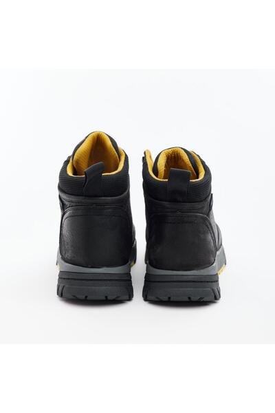 derinet Bağcıklı Su Geçirmez Hakiki Deri Erkek Bot