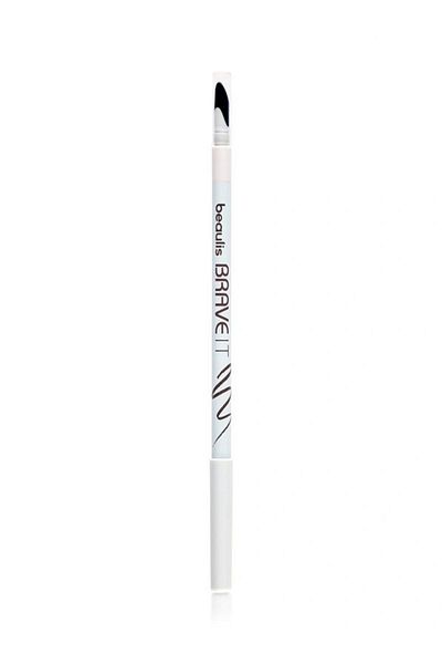 beaulis Brave It Velvet Brown Smokey Eye Liner - with Sponge Applicator, Smokey Makeup-167
