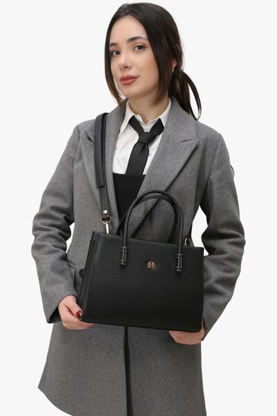 SOSELA SSOSELA 67-8080 Жіноча чорна сумка через плече та на руці