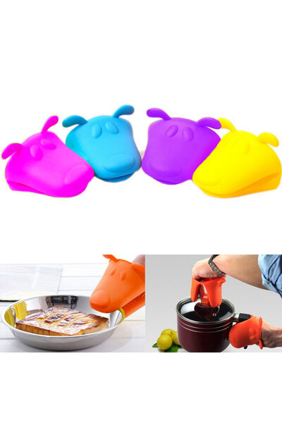 deryame Oven Gloves Silicone Non-Slip Waterproof Fireproof Silicone Gloves