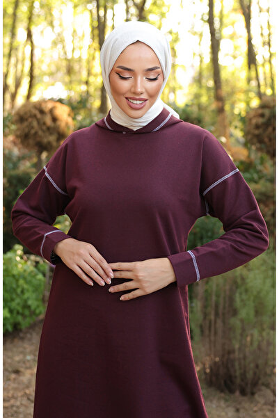 sefamerve İkili Eşofman Takım 3082-07 Mürdüm