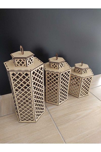 sly Set of 3 Lampshades - Comfortable Cut and Stylish Design