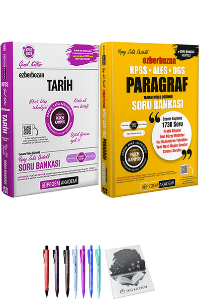 Pegem Akademi Yayıncılık Ezberbozan Paragraf Soru Bankası - Ezberbozan KPSS T...