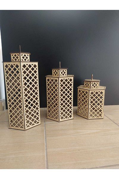 sly Set of 3 Lampshades - Comfortable Cut and Stylish Design