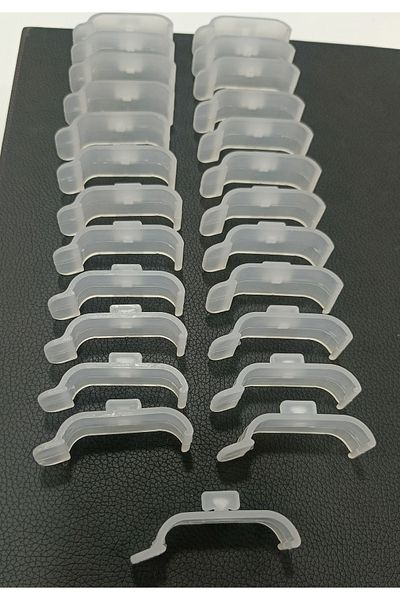 GRUP Zebra and Roller Blinds Mounting Bracket - 25 Pieces Tactical, Portray (Wide Case - 4.5 cm)