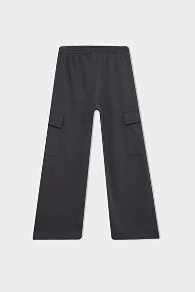 DeFacto D0744 Wide Leg Bol Kargo Cepli Eşofman Altı