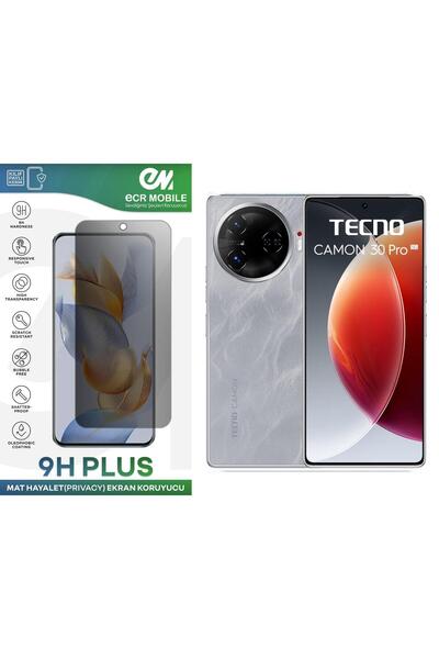 Ecr Mobile Tecno Camon 30 Pro 5g(CL8) Ekran Koruyucu Tam Uyumlu 9h Esnek Nano...