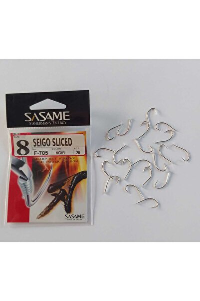 Sasame Seigo F-705 Sliced Serisi Olta İğnesi NO:8