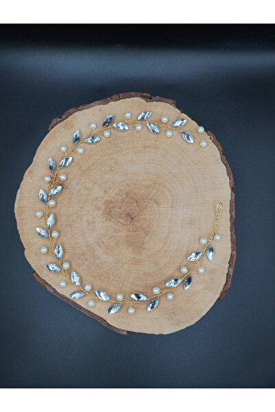 gelinmz Πλήρως χειροποίητο κομψό και κομψό στέμμα γάμου και αρραβώνων και αξε...