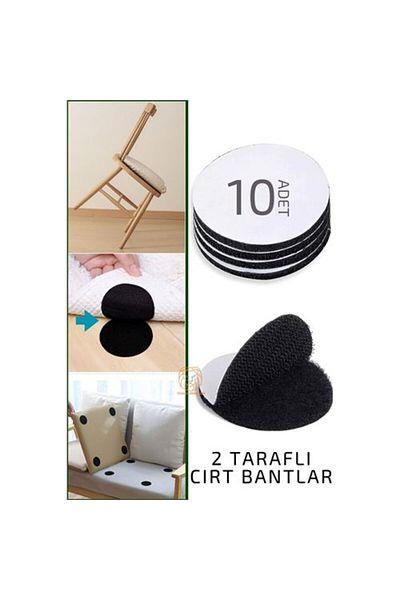ModaCar Carpet Anti-Slip Velcro Pads Duvet Cover Cushion Anti-Slip 10 Pcs