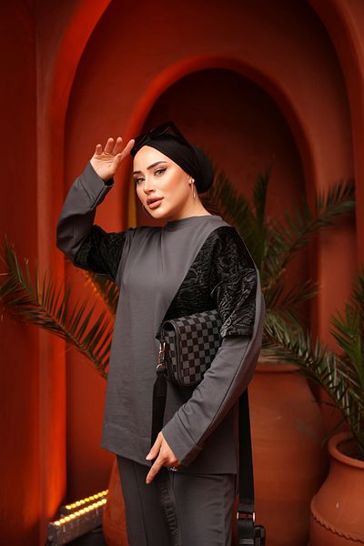 MİMİ Luxury Wear Modern Design Elegance and Comfort 100% Cotton Women's Set