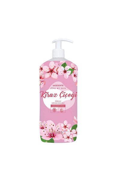 Watsons Creamy Shower Gel-Cherry Blossom Eleg.2904 That Makes Skin Soft Smooth Feel