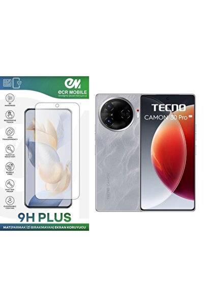 Ecr Mobile Tecno Camon 30 Pro 5g(CL8) Ekran Koruyucu Mat Tam Uyumlu Esnek Nan...