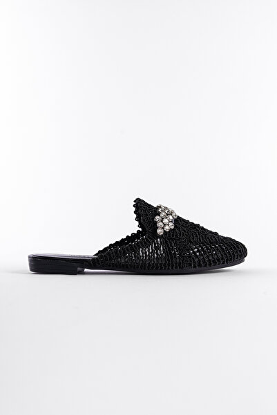 Capone Outfitters Dámské pantofle z pleteného úpletu Stoned Closed Toe