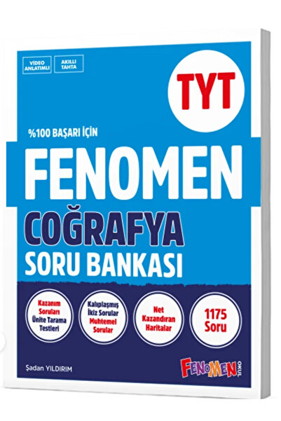 Fenomen Yayıncılık VAF TYT Coğrafya Soru Bankası