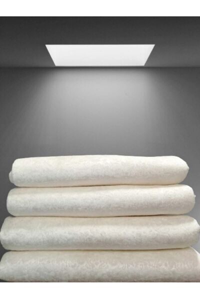 bursa çeyiz Beyaz Kadife Süngerli Kadife Koltuk Örtüsü