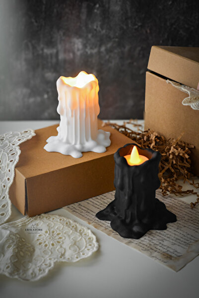 jeane home decor 2 Adet Eriyen Tealight Mumluk Dekor Hediyelik tea light