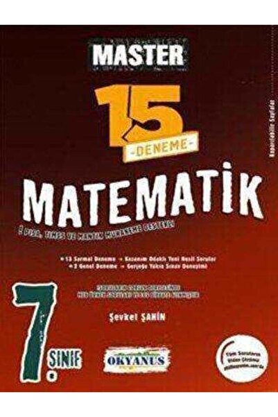 Okyanus Yayınları 7. Sınıf Matematik Master 15 Matematik Deneme