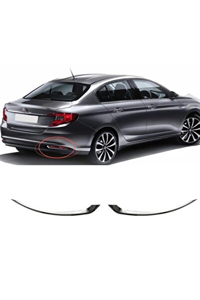 MYTUNİNG Fiat Egea Sedan Krom Reflektör Çerçevesi 2015 ve Üzeri