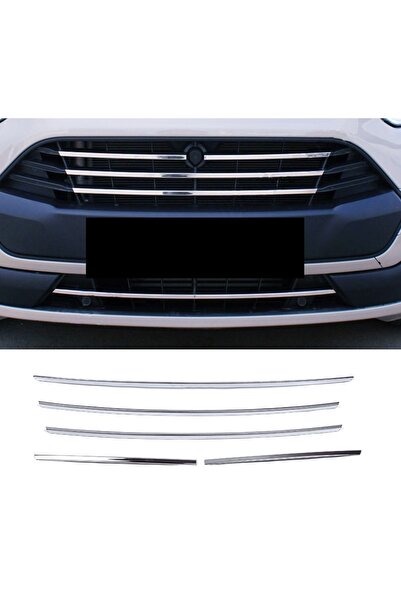 MYTUNİNG Custom 2012-2017 Arası Krom Ön Panjur 5 Prç. P.çelik