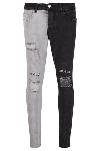 2Y STUDIOS Herren 2Y Skinny Fit Yırtık Kot Pantolon
