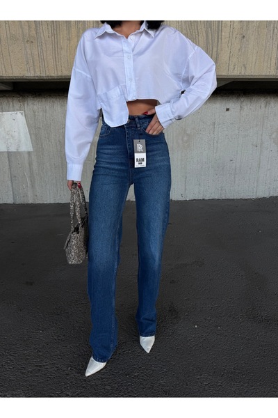 Ramrod Jeans STRAIGHT JEAN KOYU MAVİ