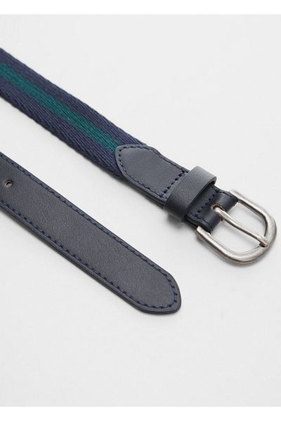 MANGO Kids Dark Blue Belt for Kids